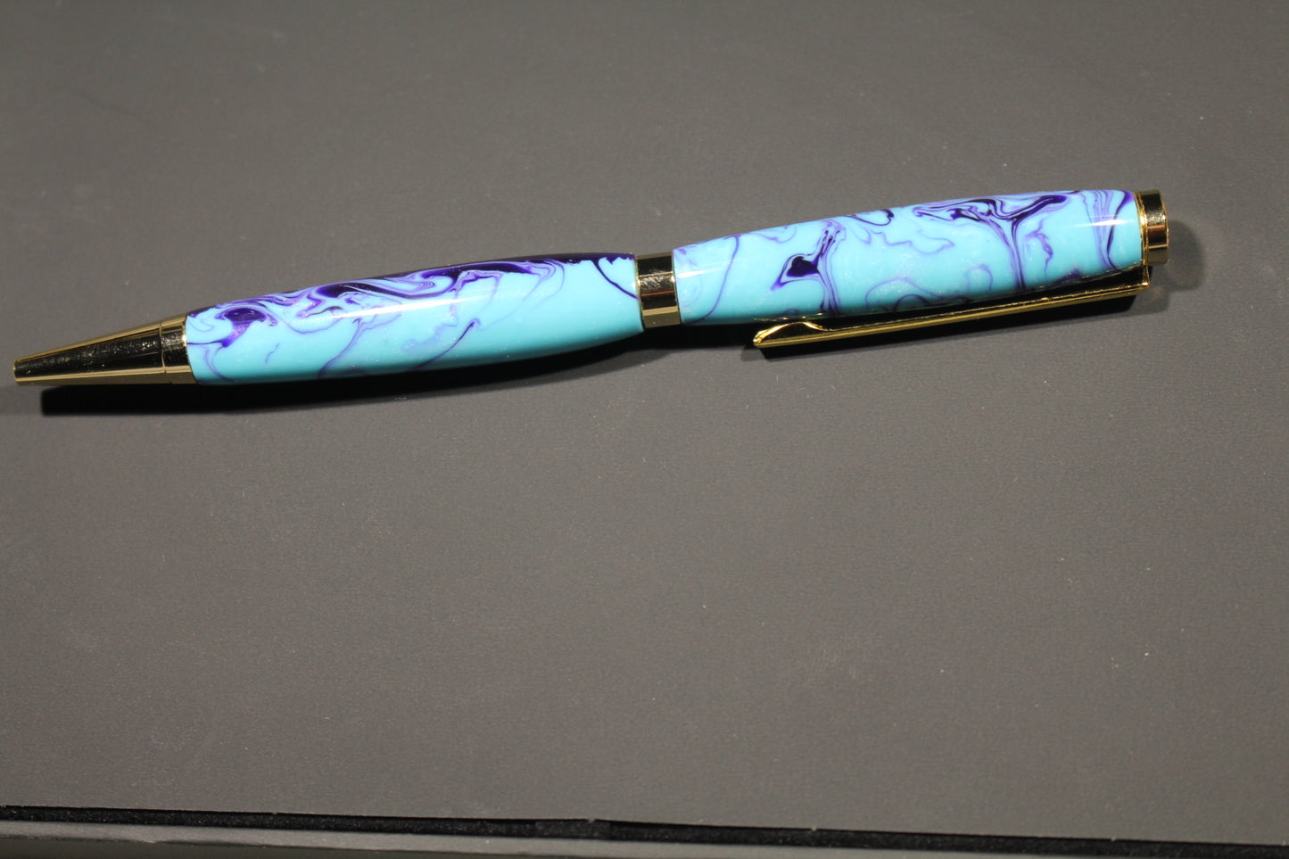 Blue Marble Slimline pen