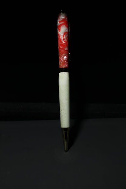 Pink Swirl Slimline Pen