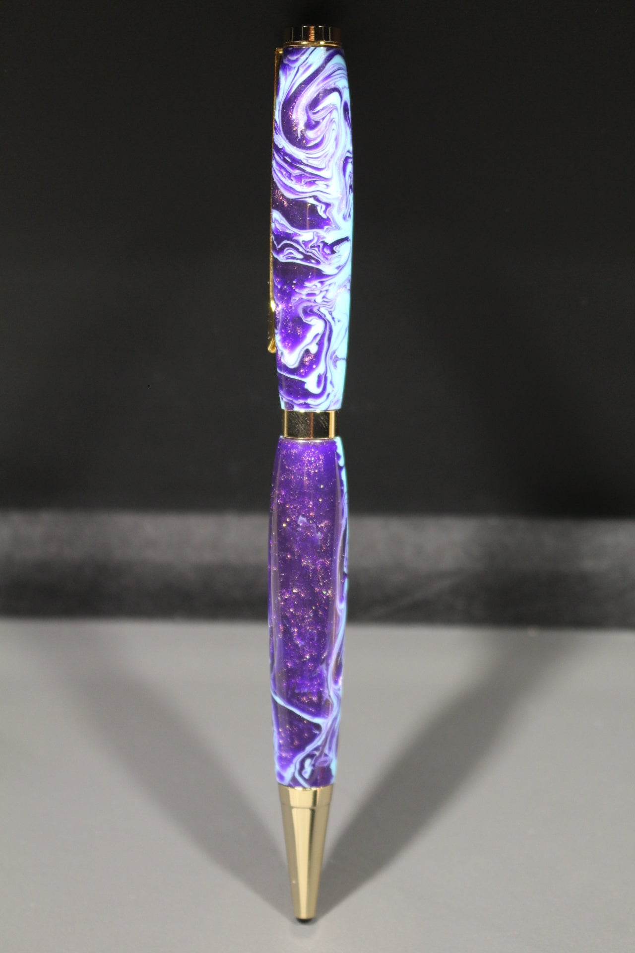 Blue Marble Slimline pen