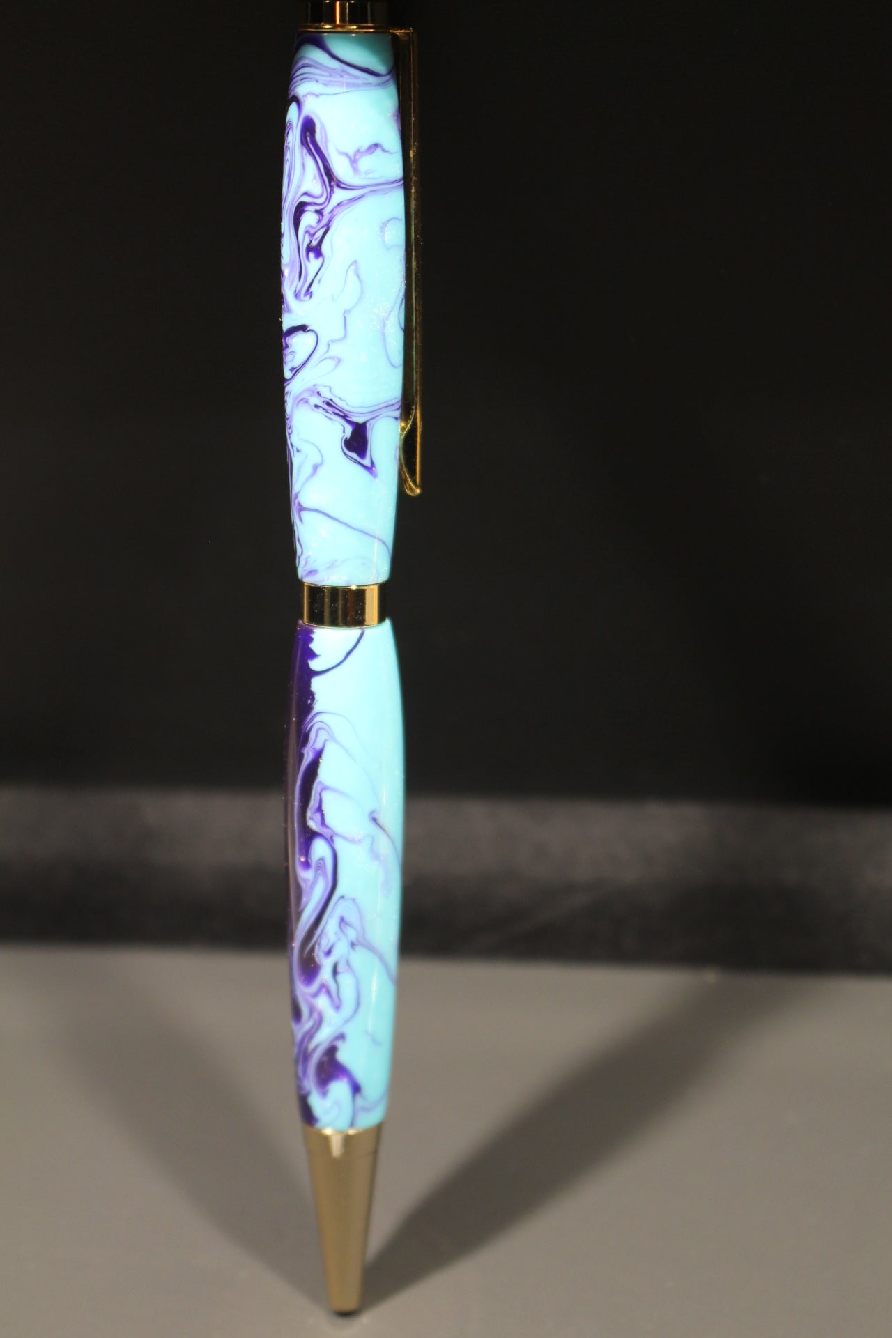 Blue Marble Slimline pen